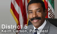 District 5 - Keith carson