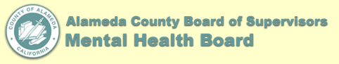 Alameda COunty Board of Supervisors Mental Health Board