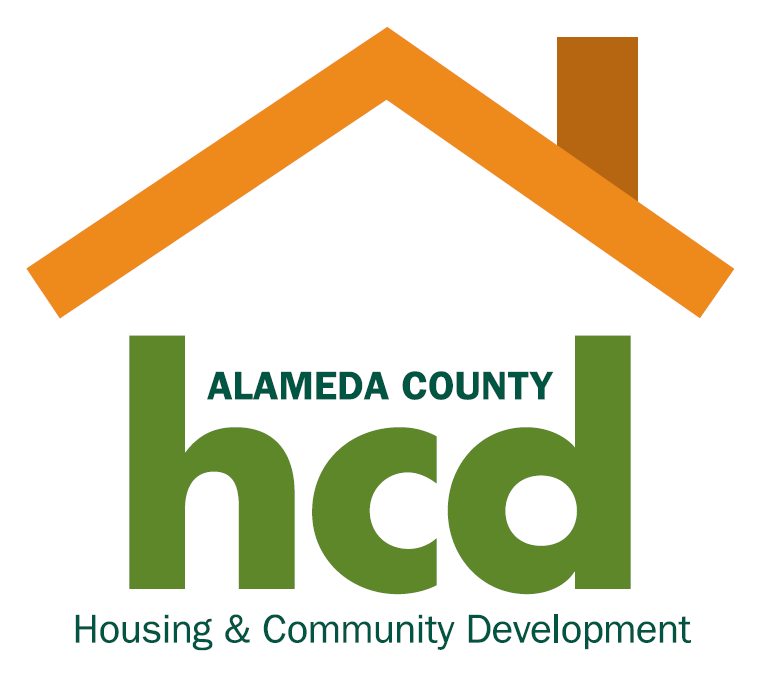 Alameda County HCD Logo: Housing is a human right.