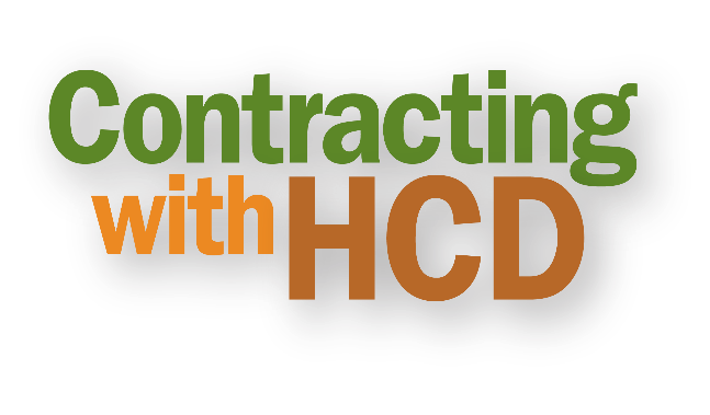 Contracting with HCD Graphic.