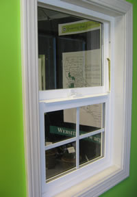 Photo of an energy-efficient window.