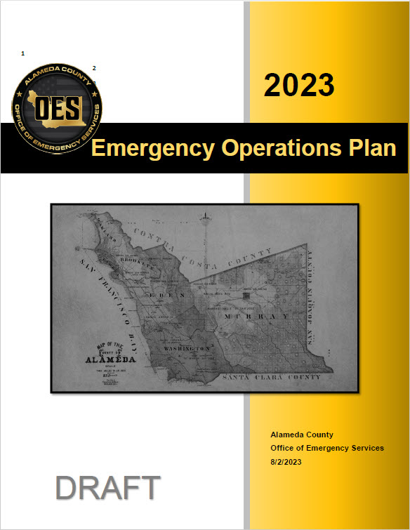 Cover of the Emergency Operations Plan