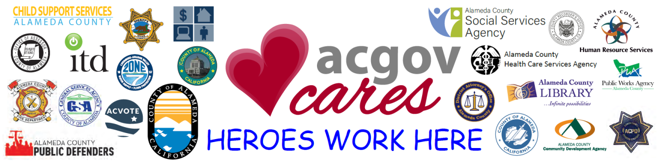 ACGovCares banner that has all of the department logos and says, Heroes Work Here