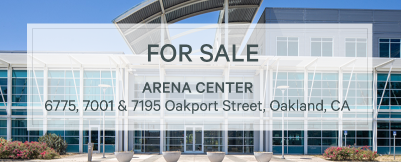 For Sale. Arena Center. 6775, 7001 & 7195 Oakport Street, Oakland, CA
