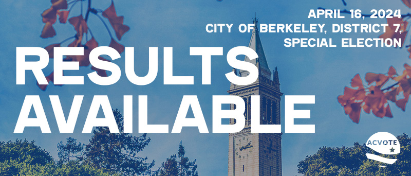 April 16, 2024, City of Berkeley, District 7 Special Election Results