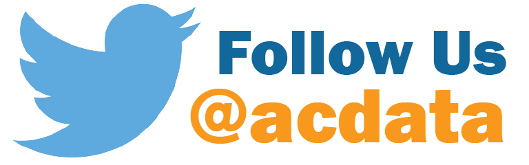 Follow us on Twitter @acdata
