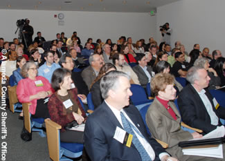 Photo of people attending the Climate Action Forum.