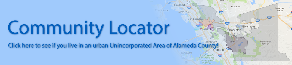 Banner linking to unincoporated community locator map.