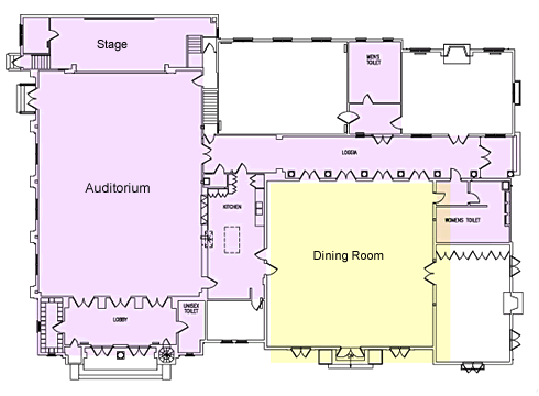 Photo of the floor plan.