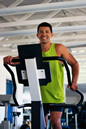 man in gym