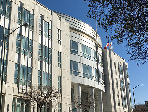 image of the alameda county Clerk-Recorder's main office in Oakland, CA