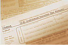 picture of an irs form