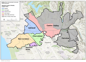 Urban forest planning project area