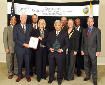 Photo of Governor's award recipients