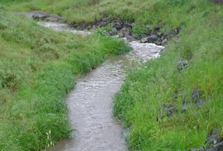 Photo of Mission Creek.
