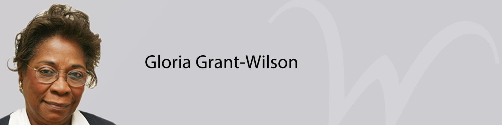 Image of Gloria Grant-Wilson